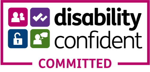 Disability confiedent - committed badge