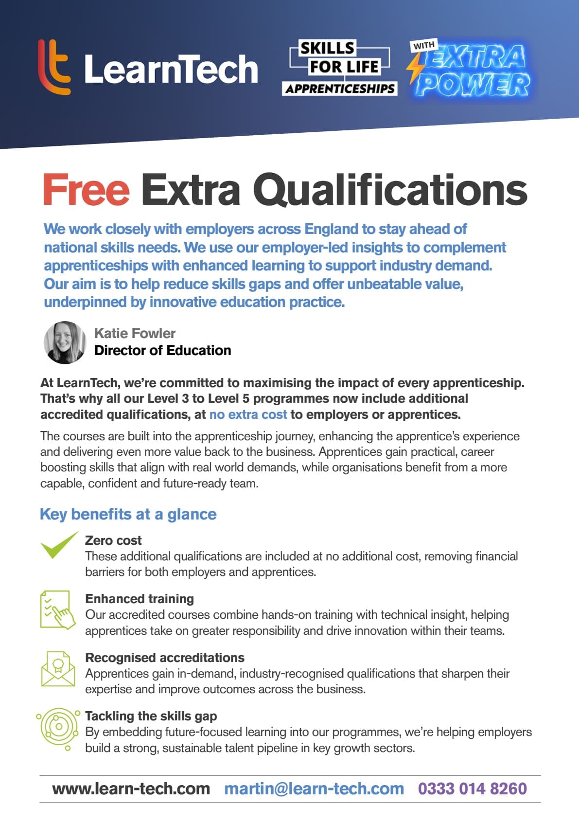 AI Data Specialist brochure